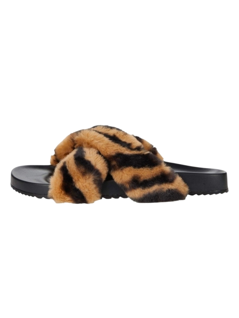 Coconuts By Matisse Seasons Slipper Slides Sandal Tan Zebra